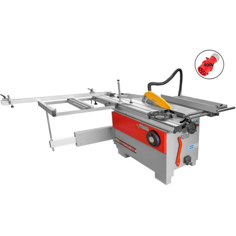 QUARTIERMASCHINE MIT SCHIEBETISCH FÜR HOLZMANN FKS315V1200 400V