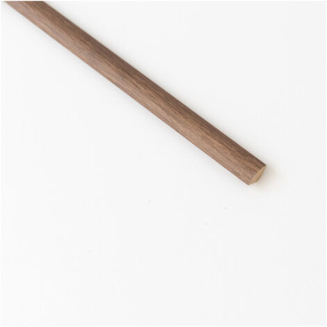 QUARTO DI TONDO 14X14 MM MDF 240 CM ROVERE SCURO 5 PZ