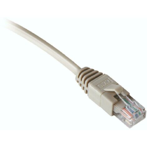 Qubix bretella di collegamento patch rj45-rj45 cat5e utp 1mt 2005021