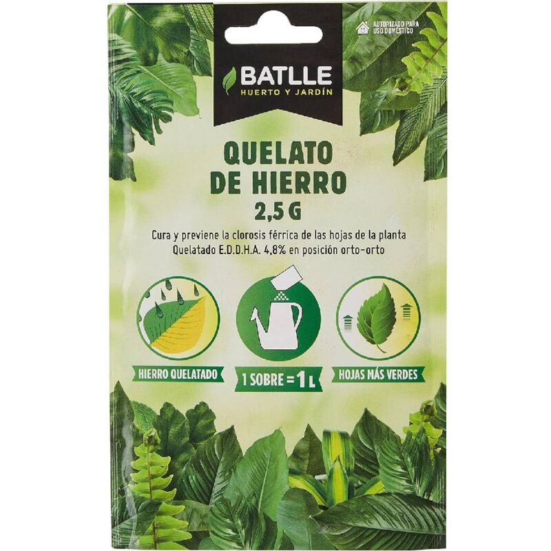 

Quelato hierro sobre para 1 L