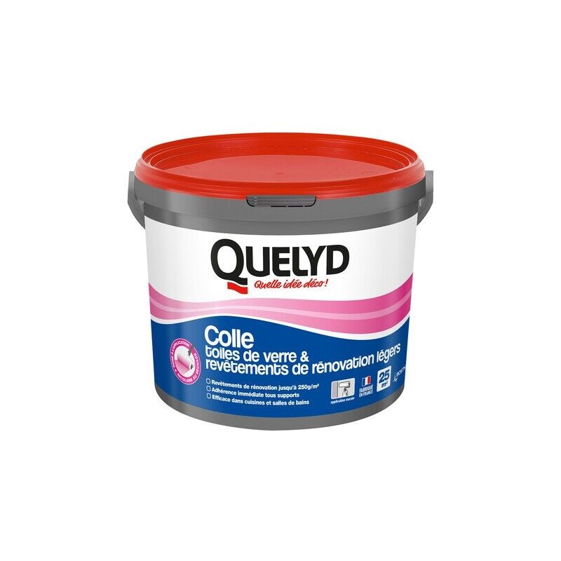 QUELYD Colle Toiles de verre, QUELYD, 5 kg