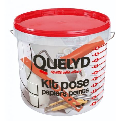 Quelyd rouleau à encoller kit complet pour papier peint