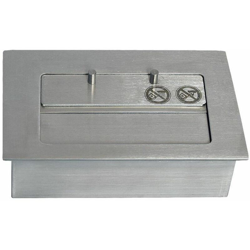 

Quemador de bioetanol incorporado 24 cm 7,3x22,2x13,6 GLOW-FIRE BIOBURNER-24 - Plata