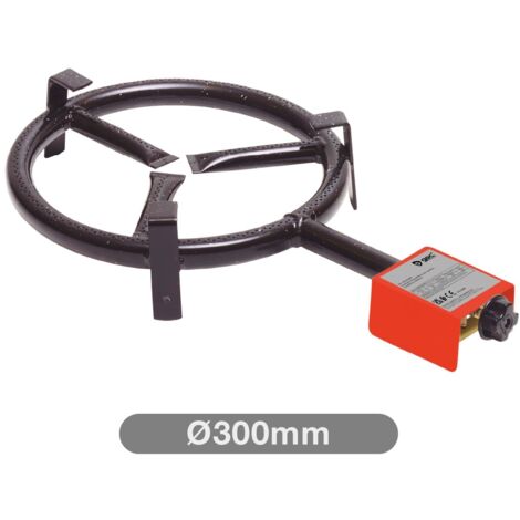 Quemador de gas Ø300mm para paelleras de Ø360mm a Ø420mm