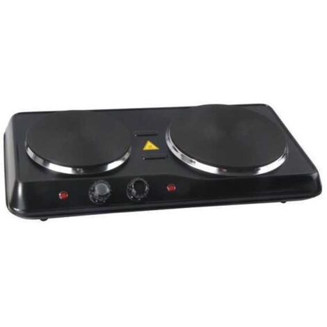 Quemador eléctrico de 2 placas 2500W Syntesy 08826