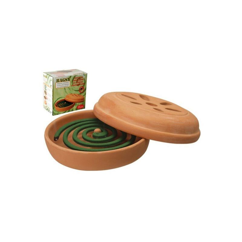

Quemador Espiral Anti-Mosquitos Color Terracota