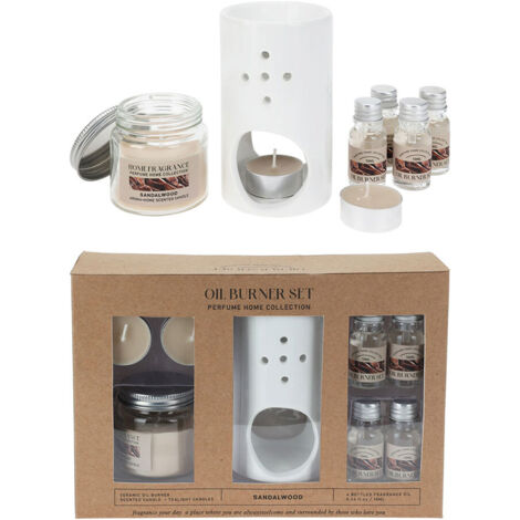 Quemador fragancias set