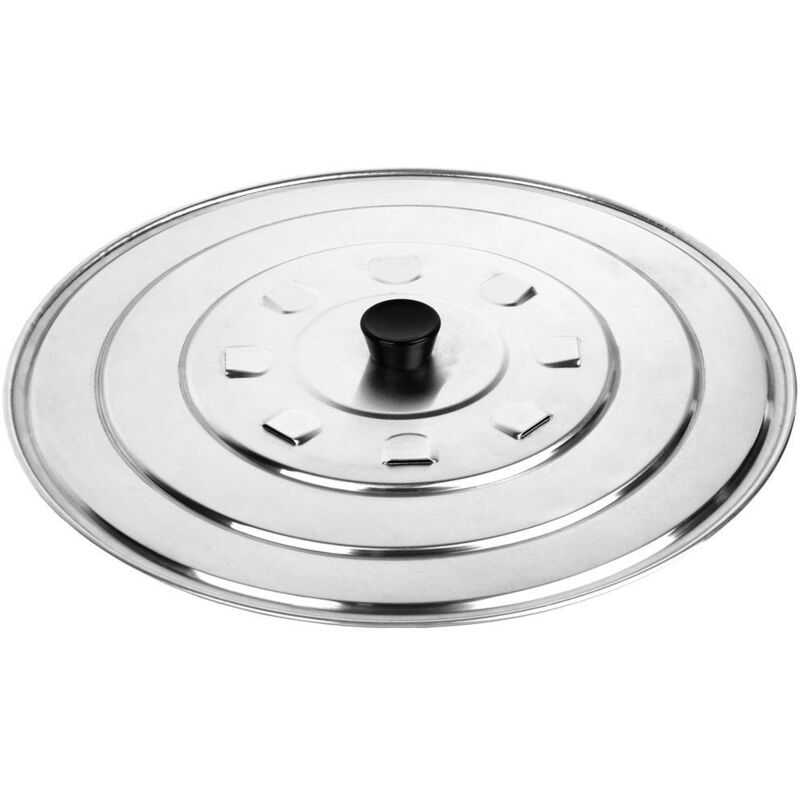 

PLIMPO tapa c/desvapo modelo argán aluminio 36cm venta unitaria