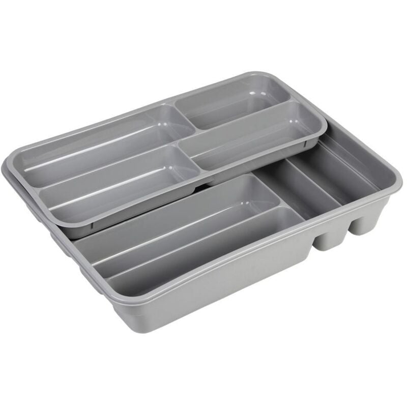 

PLIMPO cubertero modelo romero gris 40x30x7 dos alturas venta unitaria