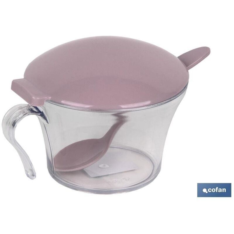 

Azucarero 120ml modelo albahaca rosa palo 15x115x9cm venta unitaria