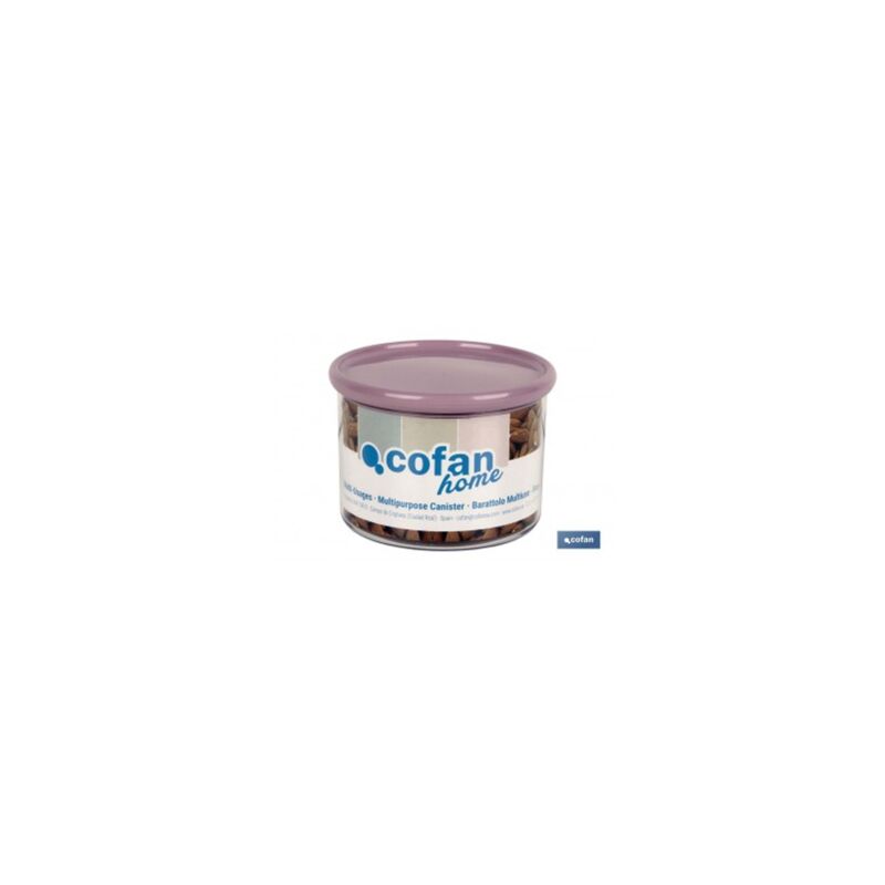 

Bote multiusos modelo albahaca rosa palo 500ml 11x8cm venta unitaria