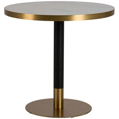 Quena Stone Edelstahl Esstisch 80x80x75 cm