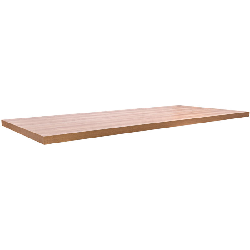 Frankystar - Quercia - Plan de table à manger 220x100x5 cm / Chêne naturel