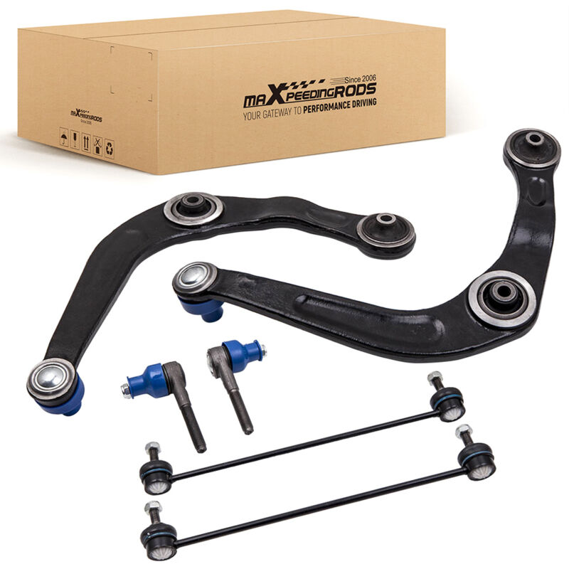 Image of Querlenker Satz for Peugeot 206 Koppelstange Stabilisator Vorne Vorderachse Neu
