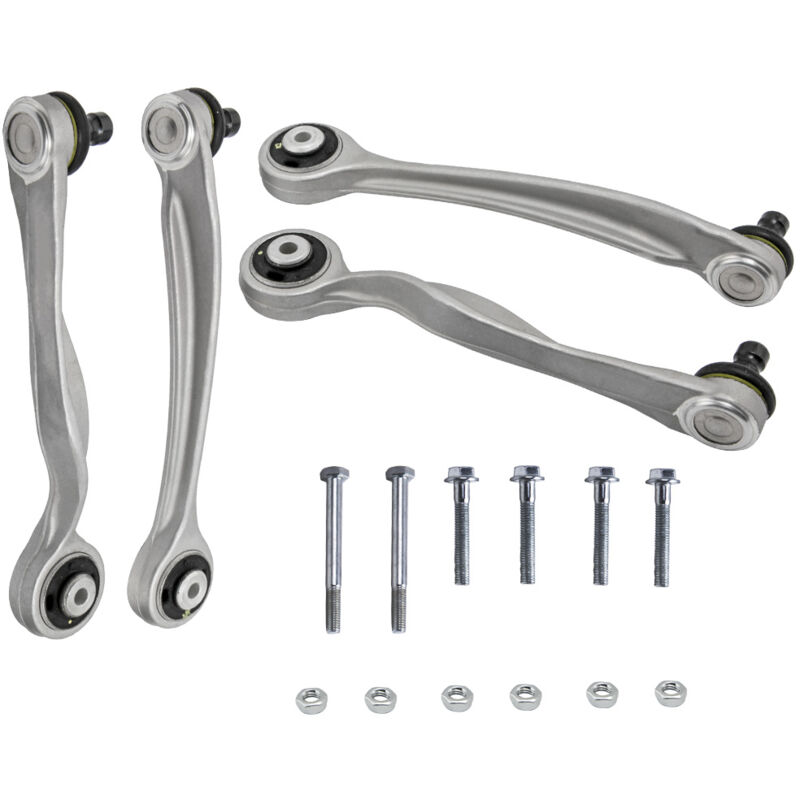 Image of Querlenker Satz Vorne Oben Links + Rechts Für Audi A4 8d A6 C5 Vw Passat 3b2 3b5