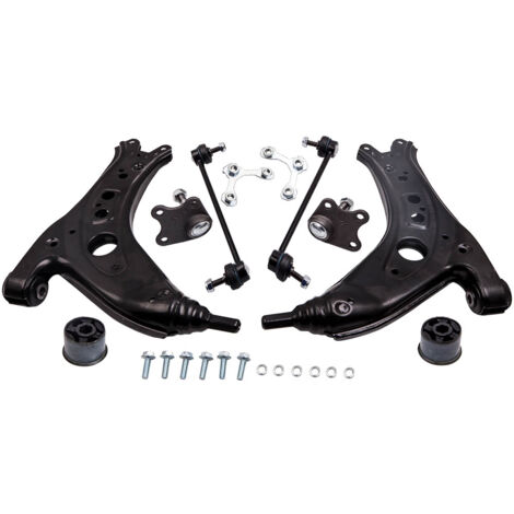 QUERLENKERSATZ + KOPPELSTANGEN VORNE FÜR VW POLO 9N FOX SKODA FABIA I8 TEILE QUERLENKER SATZ VORNE FR VW FOX POLO 9N SEAT IBIZA 4 SKODA FABIA I