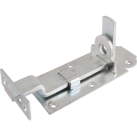 IBFM Querriegel gekröpft mit Schließblech, Platte 120 x 45 mm, verzinkt