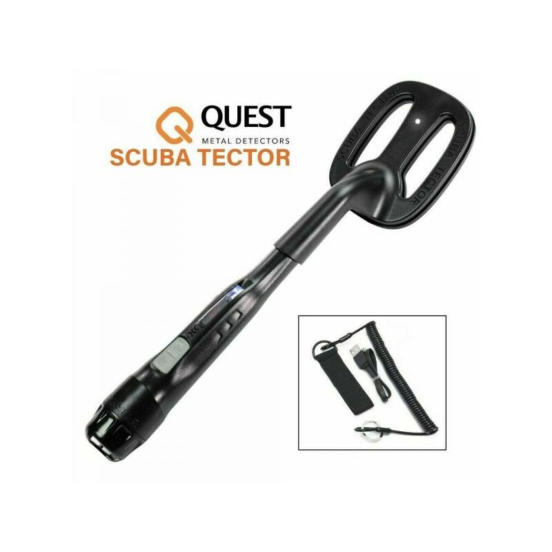 Image of Xpointer metal detector pin pointer subacqueo black - scuba tector - Quest