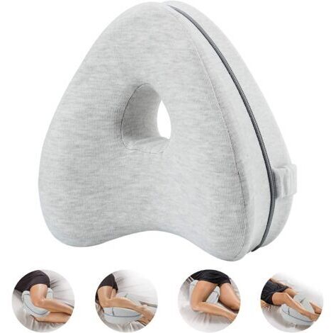 Questo cuscino è progettato per gambe, ginocchia e schiena. Dalla forma ergonomica, è ideale per chi dorme sul fianco, realizzato in memory foam di alta qualità e fornito con una federa di pregio.