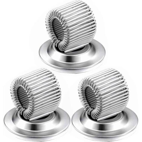 Questo portapenne autoadesivo è realizzato in metallo di alta qualità e presenta un anello a molla regolabile.