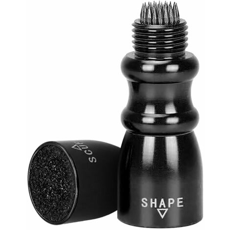 Queue de billard Snooker Pool Tip Shaper Pick Outil de réparation en métal Accessoires de piscine, Modèle : Noir - Noir