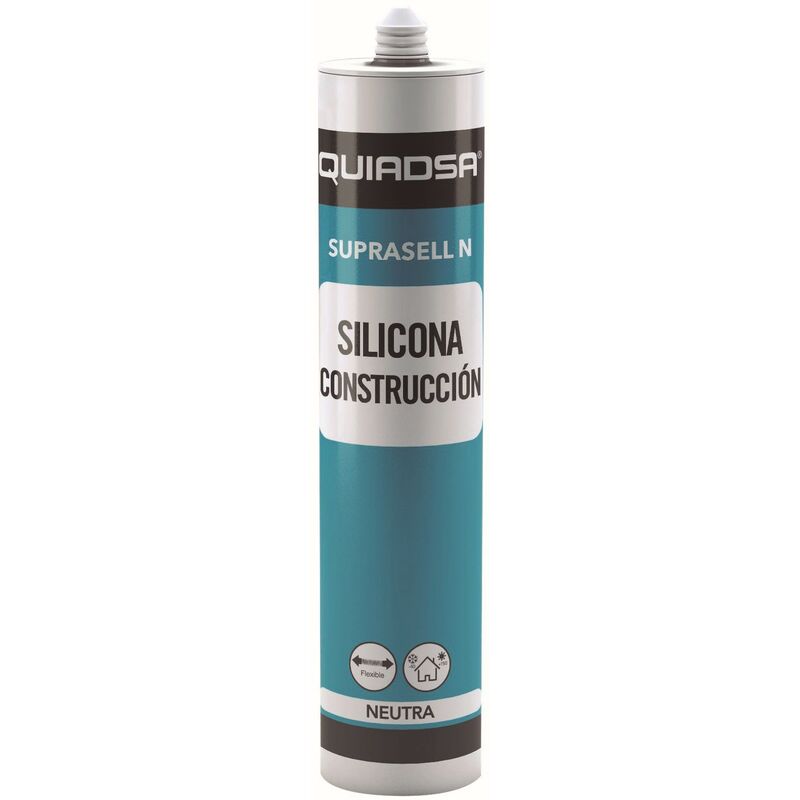 

52501540 Silicona Neutra Blanca SUPRASELL 280 ml - Quiadsa