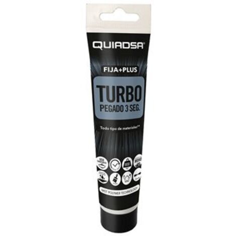 Quiadsa Fixe Plus Turbo Blanc Mastic Colle Polymère Hybride Ultra Rapide - Quiadsa