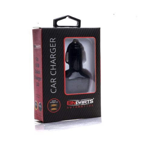 Quick Charge 3.0 USB-Autoladegerät – Schnellladen x 2 Anschlüsse