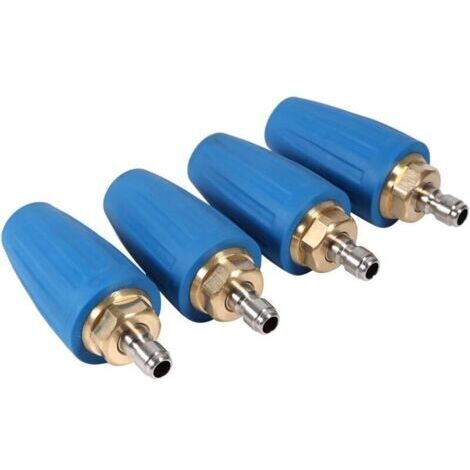 Quick Connect Pressure Washer Cleaner Accessories Spray Rotating Turbo Nozzle 3000PSI 1/4 "(3.5 GPM)