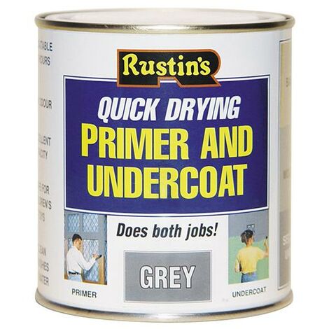 Quick Dry Primer & Undercoat Grey 1 Litre