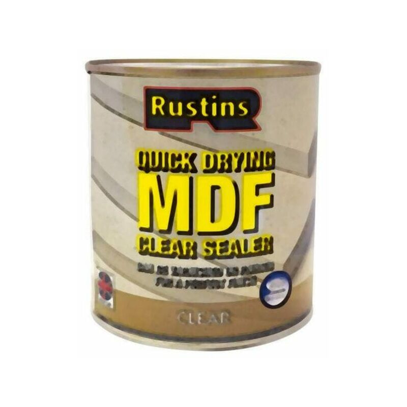 Rustins - MDFS1000 Quick Drying mdf Sealer Clear 1 litre RUSMDFCS1L