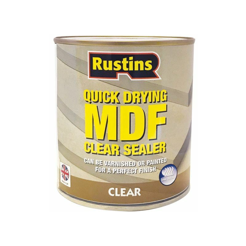 Rustins - MDFS2500 Quick Drying mdf Sealer Clear 2.5 litre RUSMDFCS25L