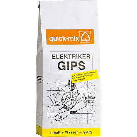 Quick-Mix Elektrikergips 6 kg-81401204345