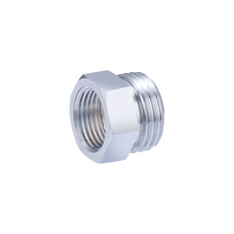 QUICK PLOMBERIE 1 mamelon chrome M  1/2 - F  3/8
