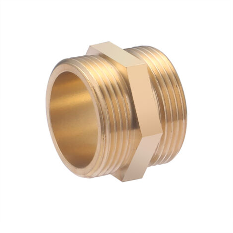 QUICK PLOMBERIE Mamelon à visser laiton M 33 x 42 pour tube en cuivre