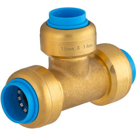 QUICK PLOMBERIE Raccord te reduit diam. 14 mm