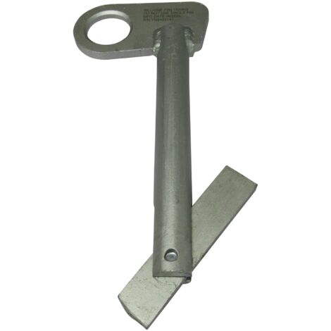 Quick Release Manhole Lifting Pin 1.5T (Galvanised Pipe Ring Chamber Eyes)