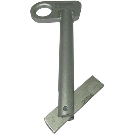 Quick Release Manhole Lifting Pin 2T (Galvanised Pipe Ring Chamber Eyes)