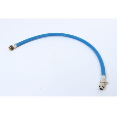 Quick-Stecker mit Schlauch 'blau' 0,5m