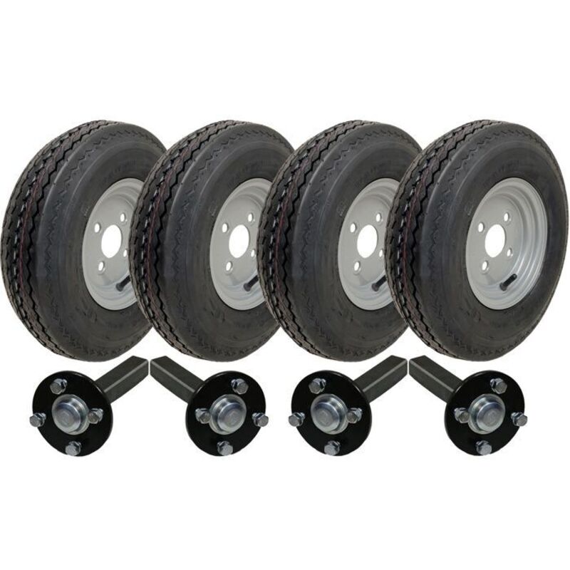 Quick two-seater trailer