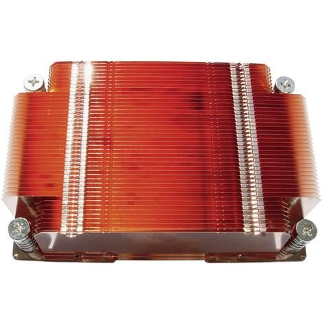 QuickCool QHD-02007 3-D Heat-Diffuser Bohrlöcher, Finnen   (L x B x H) 106 x 70 x 25.5 mm