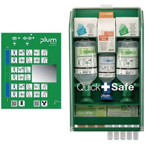 QuickSafe Box Complete befüllt PLUM