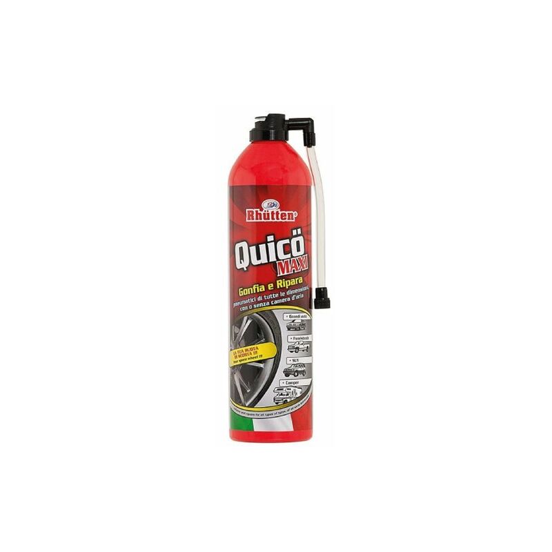 Image of Quic� maxi gonfia e ripara pneumatici di qualsiasi tipo spray 750 ml. 280245 - Rhutten