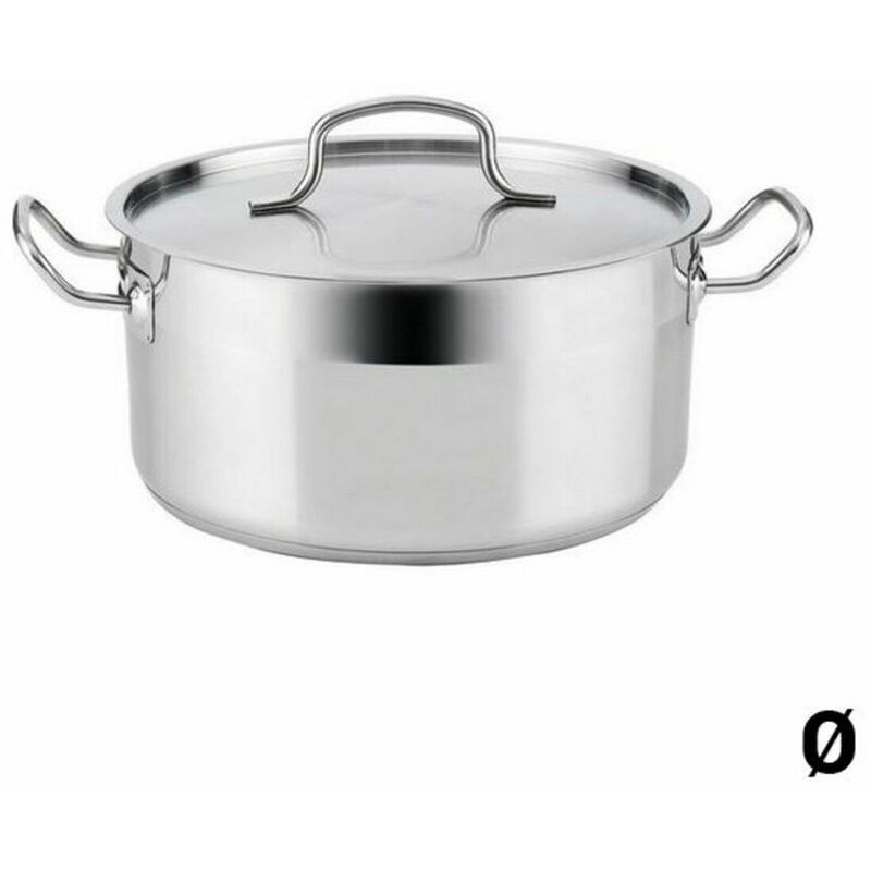 

Cacerola Con Tapa Azzero Acero Inoxidable 28 cm - Quid