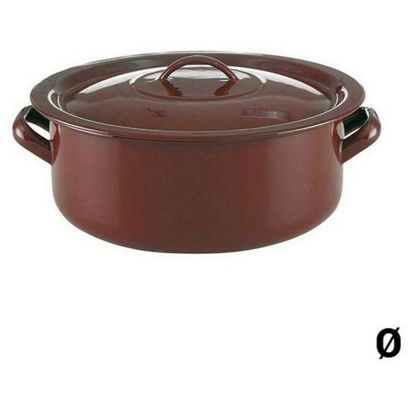

Quid Cacerola Con Tapa Quid Classic Marrón Acero Esmaltado 30 cm