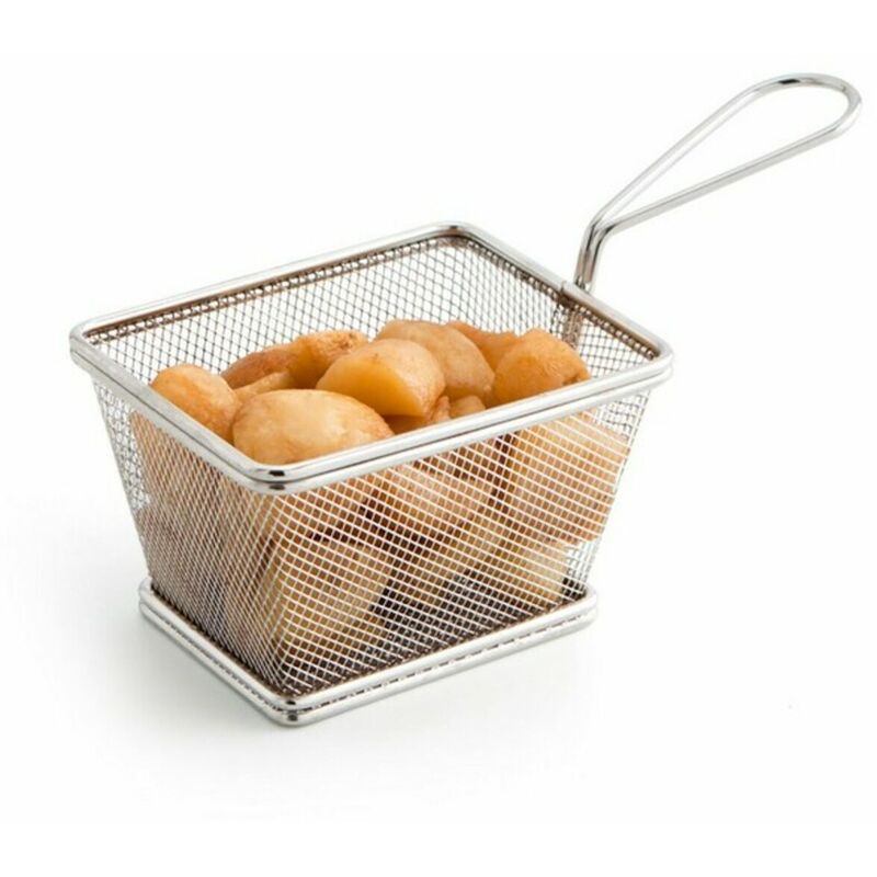 

Quid Cesta para Presentar Aperitivos Select Acero inoxidable 10 x 9 cm - quid