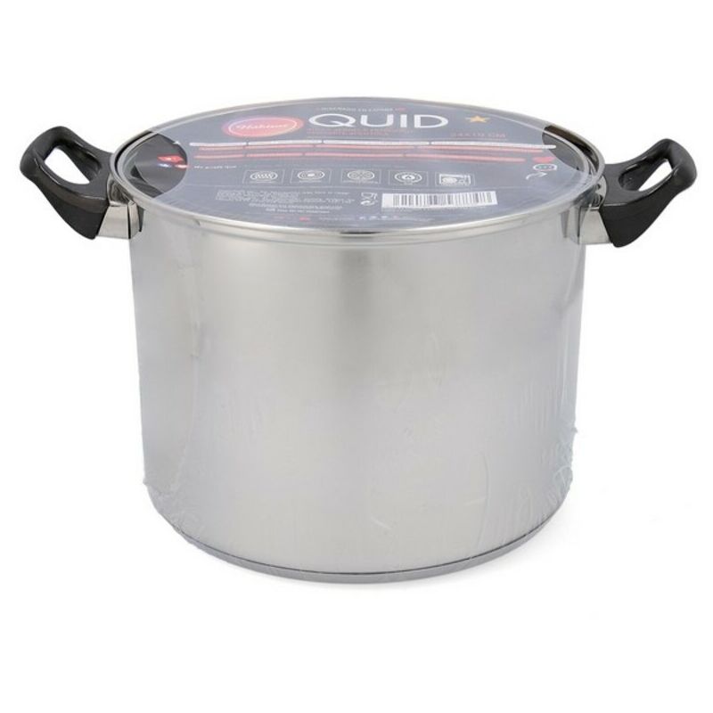 

Quid Olla con Tapa Quid Habitat Acero Inoxidable (24 x 19 cm)