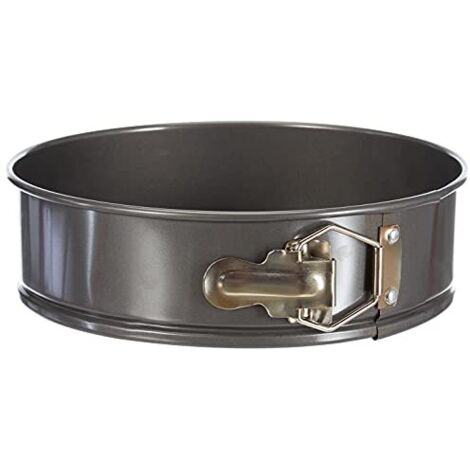 Quid Sweet GreY 7559003 Stampo da forno rotondo, apribile, grigio scuro, 22 cm