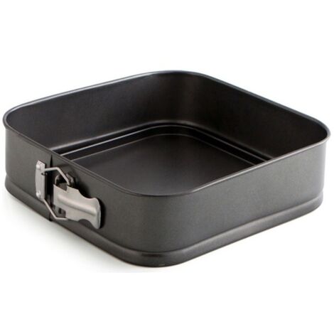 Quid Sweet GreY-Stampo da forno quadrato, apribile, 24 cm 24 cm