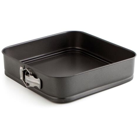 Quid Sweet GreY-Stampo da forno quadrato, apribile, 24 cm 28 cm
